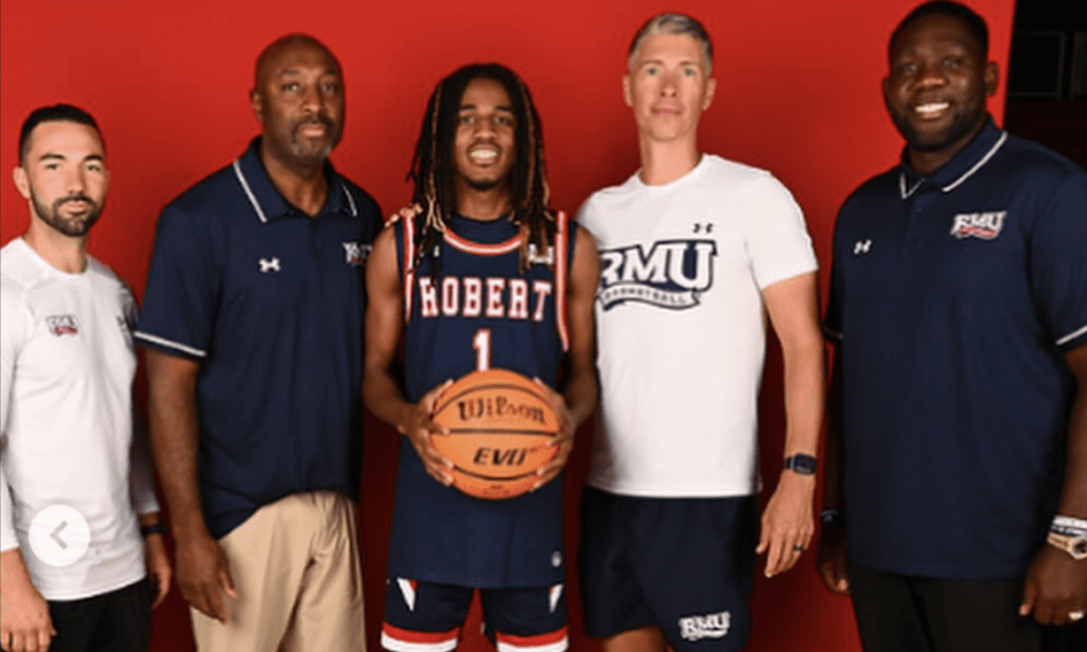 Darius Livingston, a 6-foot-2 guard out of Orlando, Florida, committed to Robert Morris after his official visit.